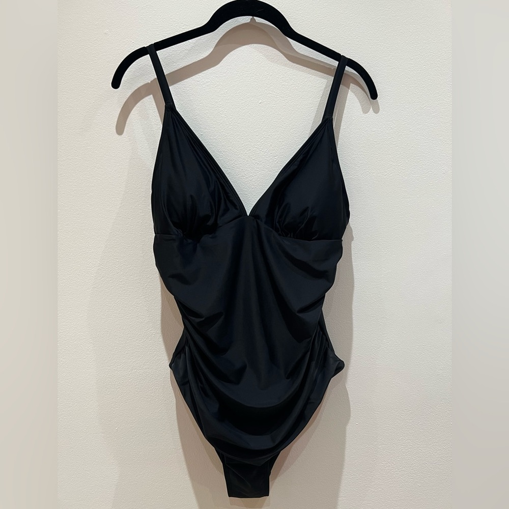Black Cupshe One Piece Bathing Suit Size XL